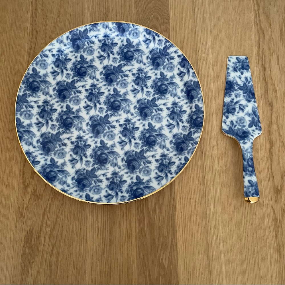 Royal Danube #1886 - Cake Platter and Server
